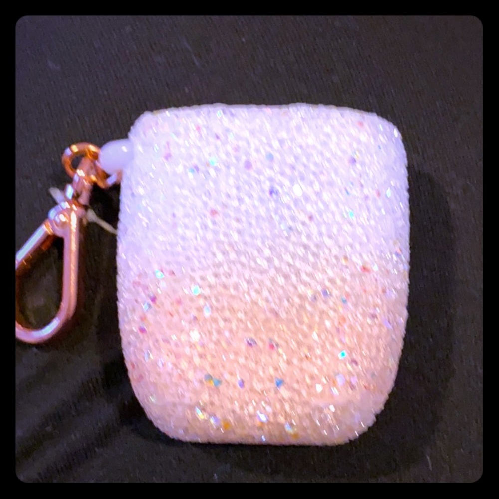 Ombré glitter holder.